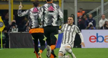 La Juventus vince a Milano contro l’Inter, la Lazio è seconda da sola